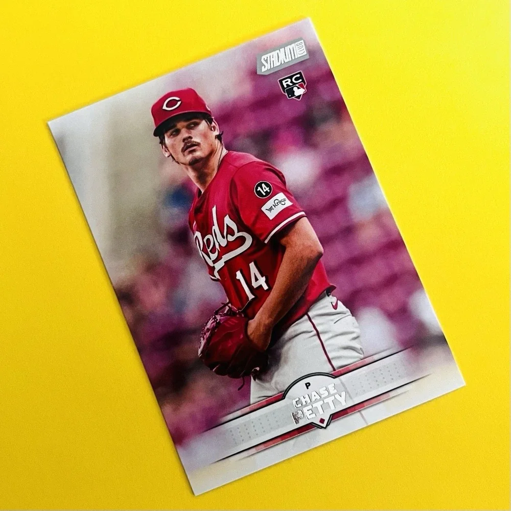 2025 Topps Stadium Club Chase Petty RC #59 Cincinnati Reds Rookie‎ Card